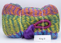 Hamac Filet Mexicain : Hamac King 1.75 kg : Mutlicouleurs K9