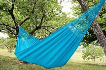Hamac Toile Coton : XXL de 170 à 210 cm : Turquesa XXL