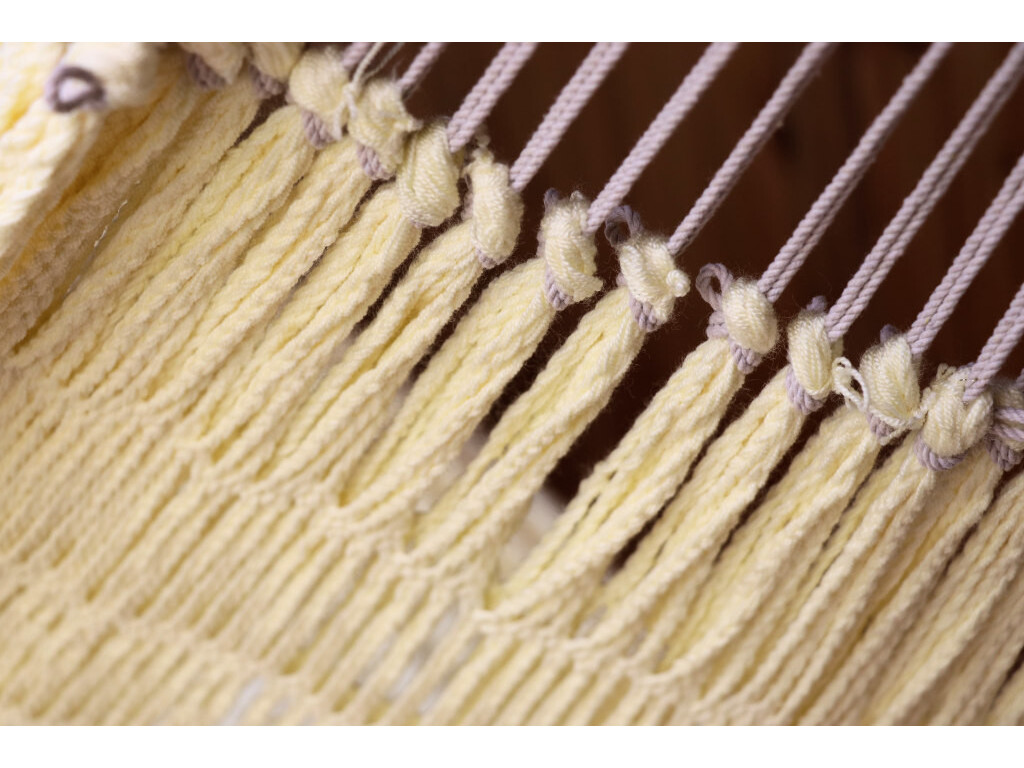 Hamac double face Wayuu Chinchorro Jaune 16