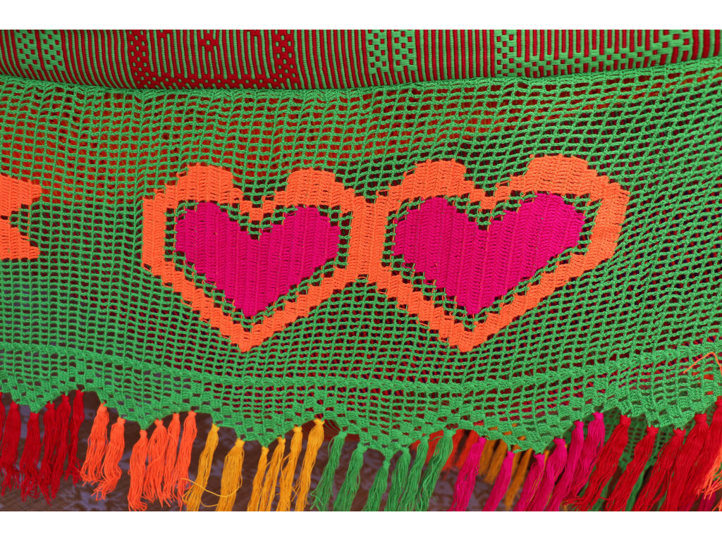 Hamac tissé main XXL en acrylique 19 Camila