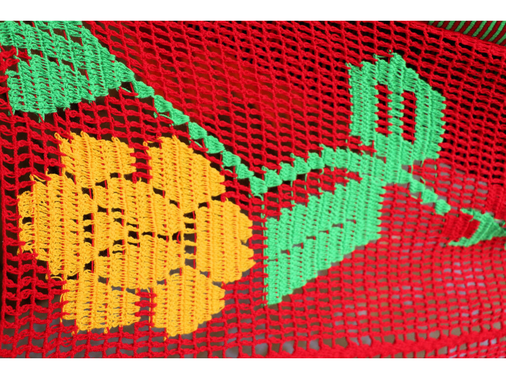 Hamac tissé main XXL en acrylique 21 Jimena