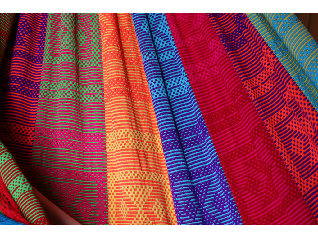 Hamac tissé main XXL en acrylique 21 Jimena