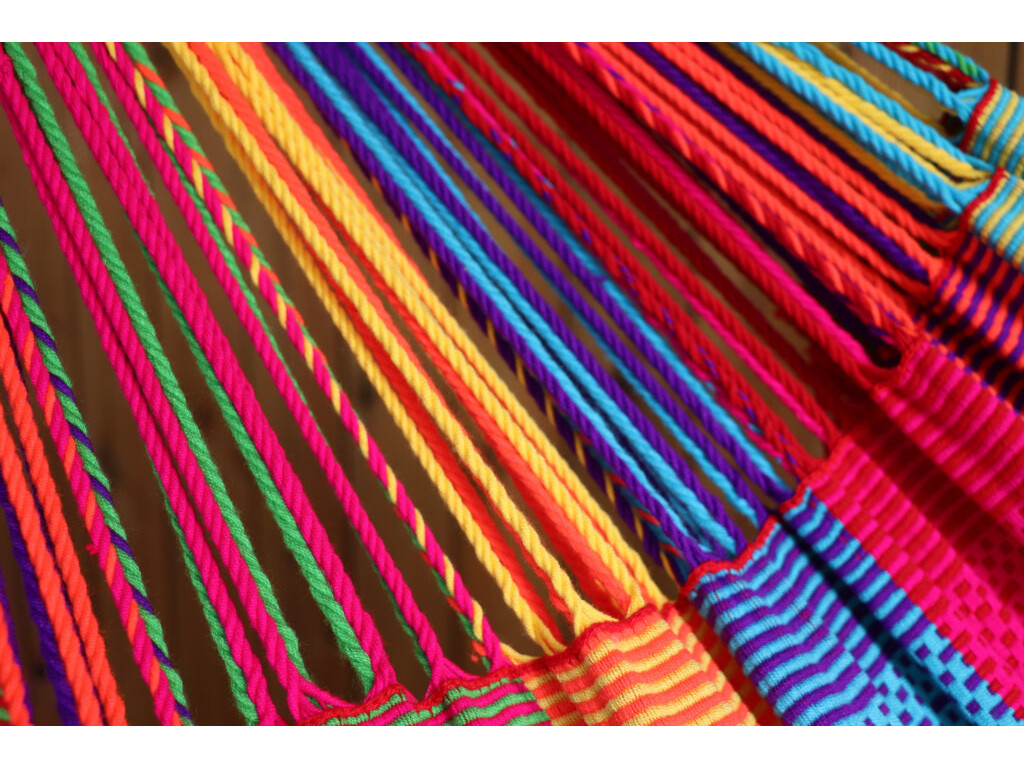 Hamac tissé main XXL en acrylique 21 Jimena