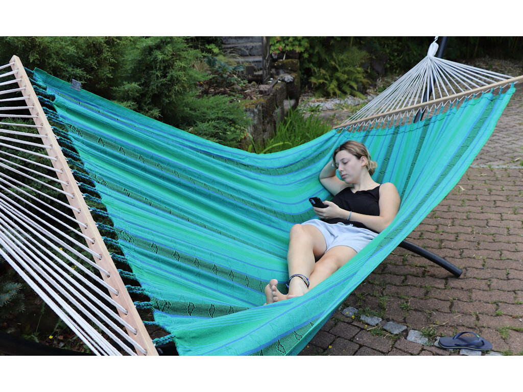 hamac à barres Xl vert