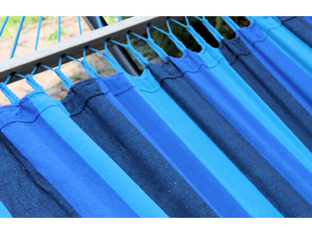 hamac à barres XL Bleu