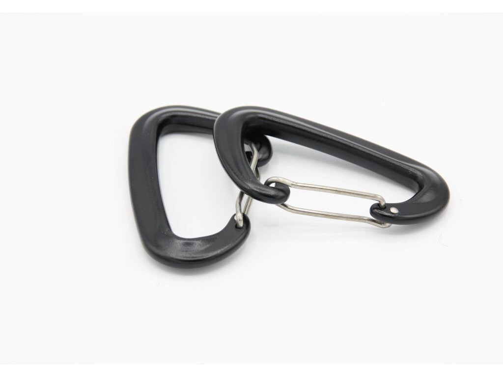 Mousquetons en aluminium pour hamac la paire