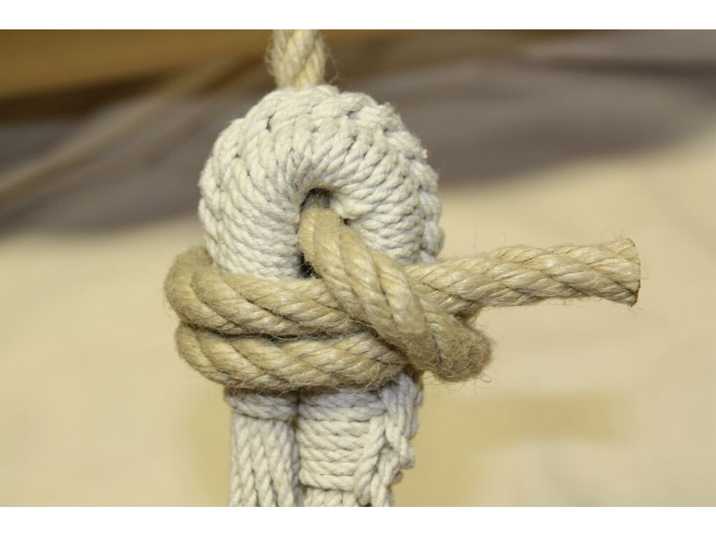 Corde en polychanvre pour hamac - Accrochage facile et sécurisé Corde en polychanvre pour hamac - Accrochage facile et sécurisé