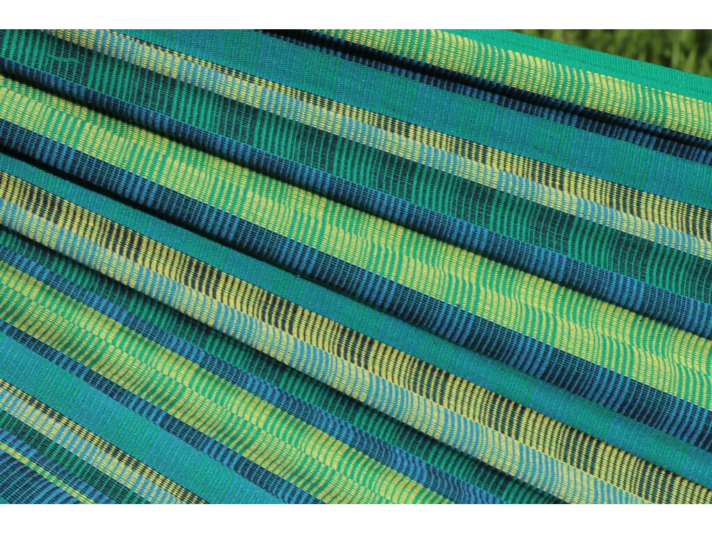 Set Hamac double Colombia Esmeralda Luxe sur pied