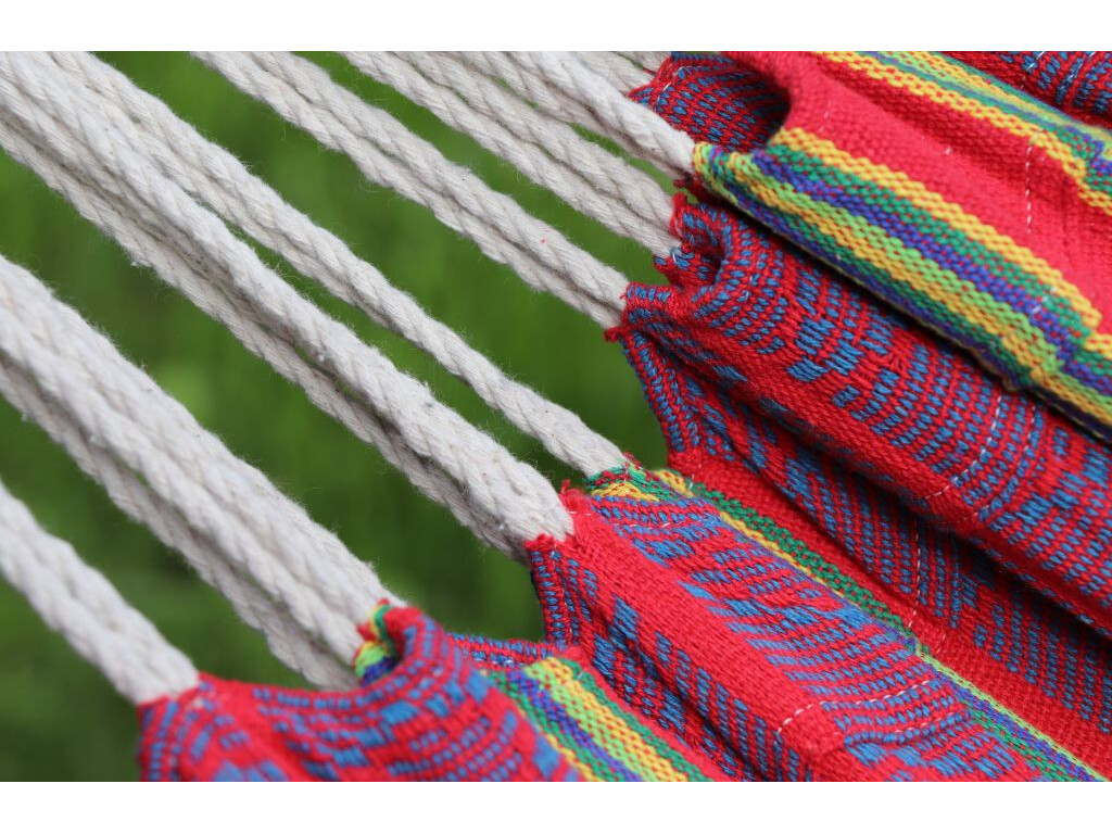 Set Hamac double Cali Violet sur pied Sumo Grande