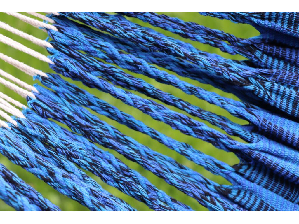 et Hamac double Colombia Azul Luxe sur pied Sumo Grande - élégance et Hamac double Colombia Azul Luxe sur pied Sumo Grande - élégance