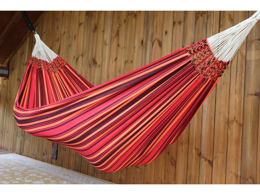 Hamac XL en coton recyclé Colombien - Fuego