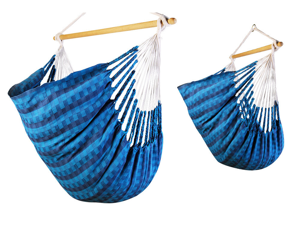 Fauteuil suspendu de luxe Colombia Bleue