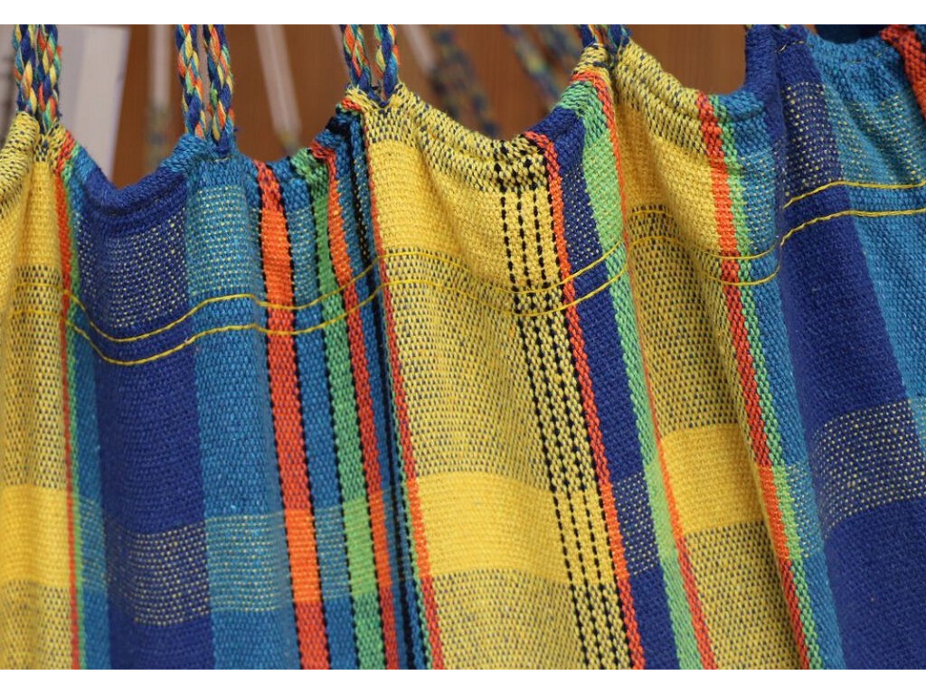 Hamac suspendu de la Colombie Madras Jaune