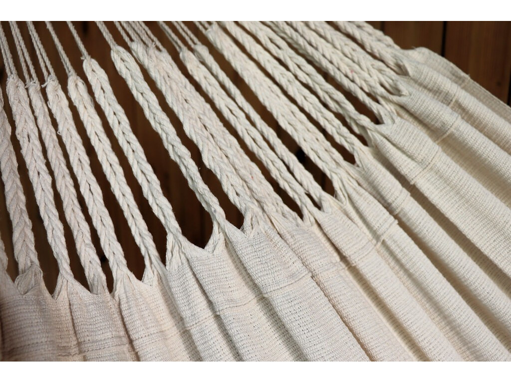 Hamac XL écru 180 cm - Hamac colombien en coton | Hamac.fr Hamac XL écru 180 cm - Hamac colombien en coton | Hamac.fr