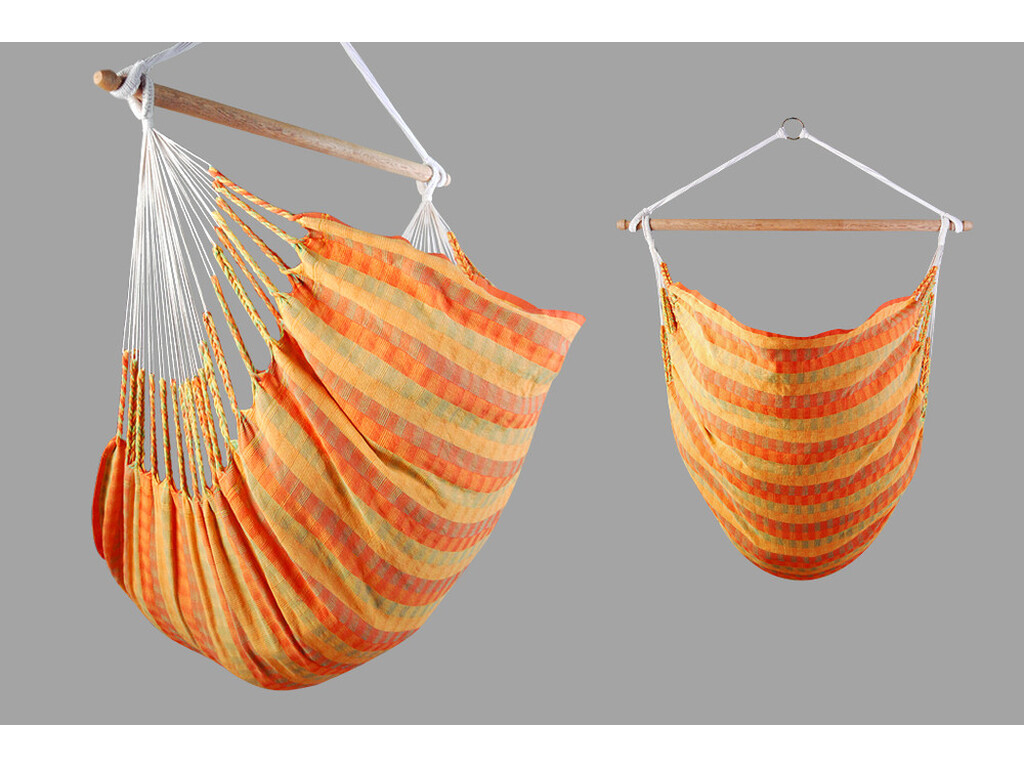 Fauteuil suspendu de luxe Colombia orange