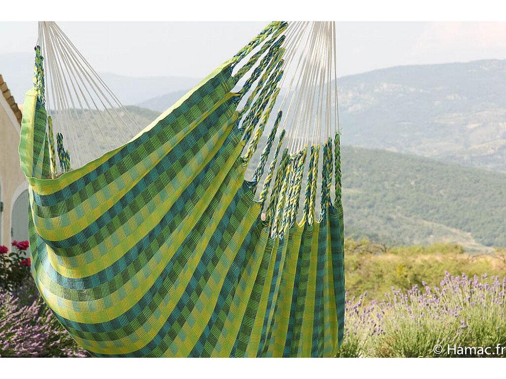 Hamac chaise fauteuil suspendu Colombia Verte