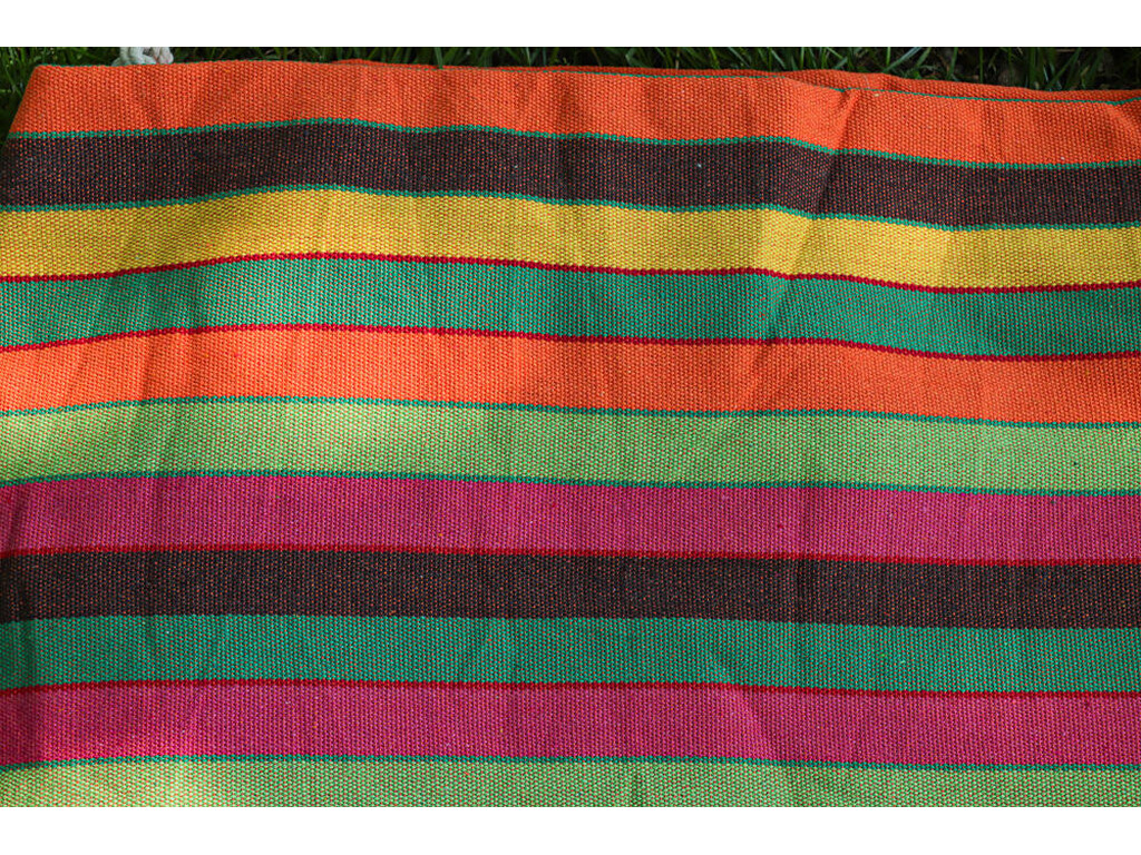 Hamac une place rose fabriqué en coton recyclé Chupete Hamac une place rose fabriqué en coton recyclé Chupete