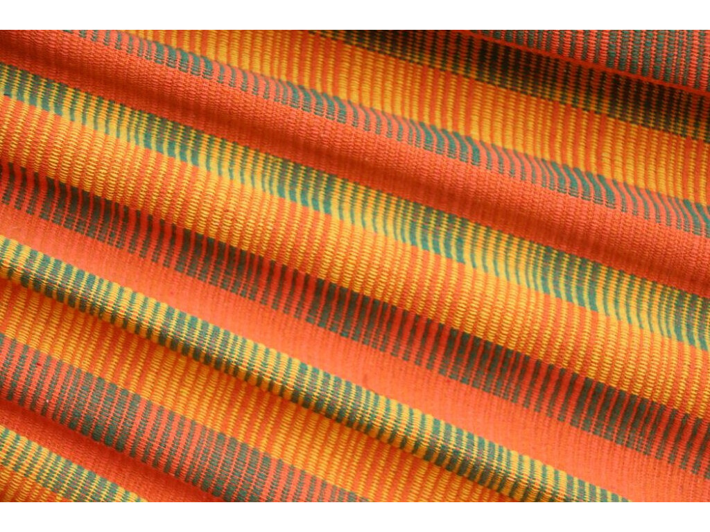 Ensemble hamac Luxe Colombia Orange avec support Sumo Grande