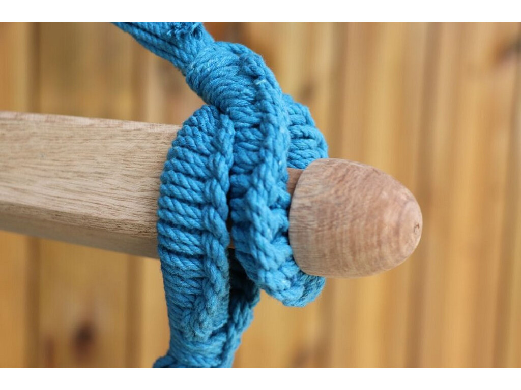 Fauteuil suspendu: Fauteuil suspendu : Hamac suspendu bleue de la Colombie Marina