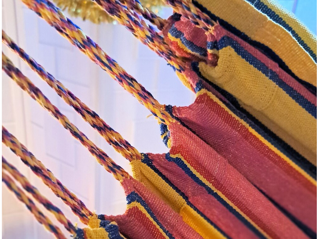 Hamac solo jaune vendu sans le support - modèle Ocaso