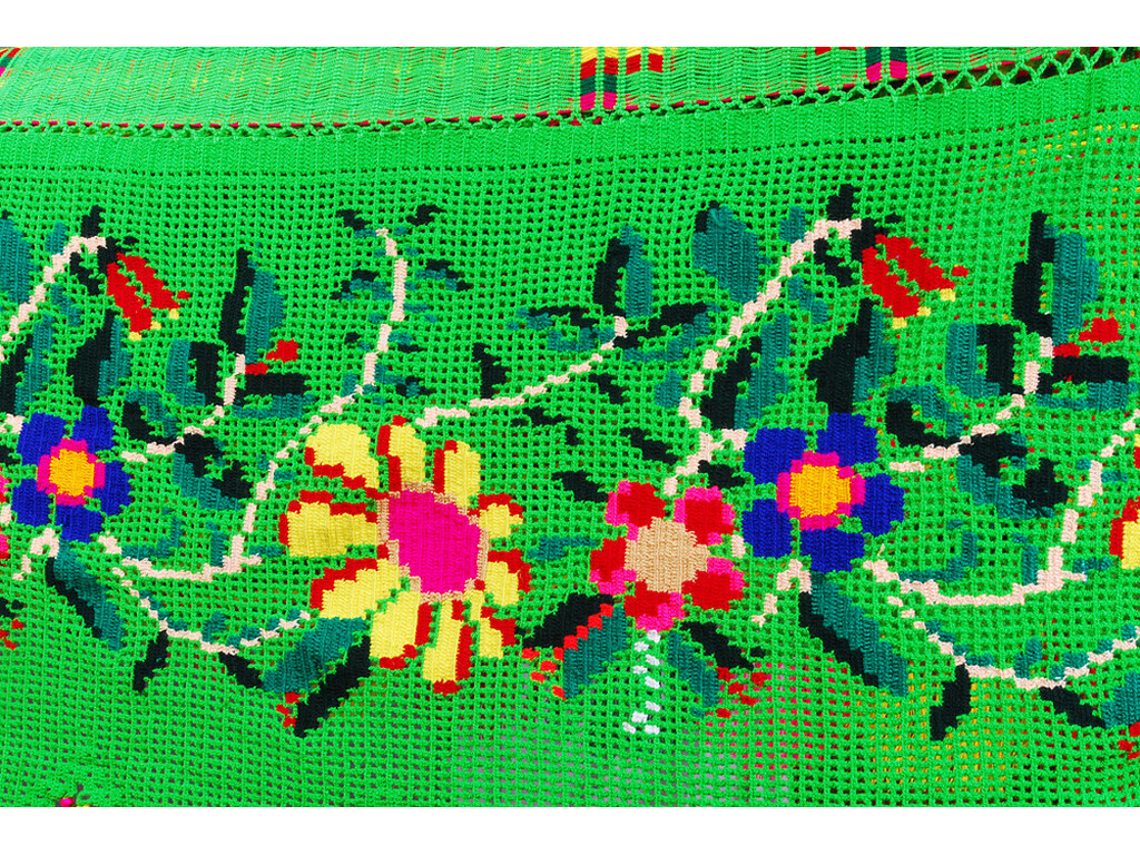 Hamac double face Wayuu Chinchorro Esmeralda de la Guajira Hamac double face Wayuu Chinchorro Esmeralda de la Guajira