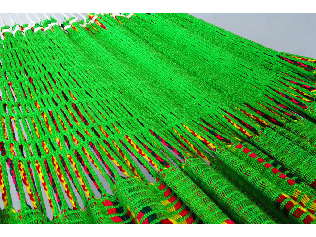 Hamac double face Wayuu Chinchorro Esmeralda de la Guajira Hamac double face Wayuu Chinchorro Esmeralda de la Guajira