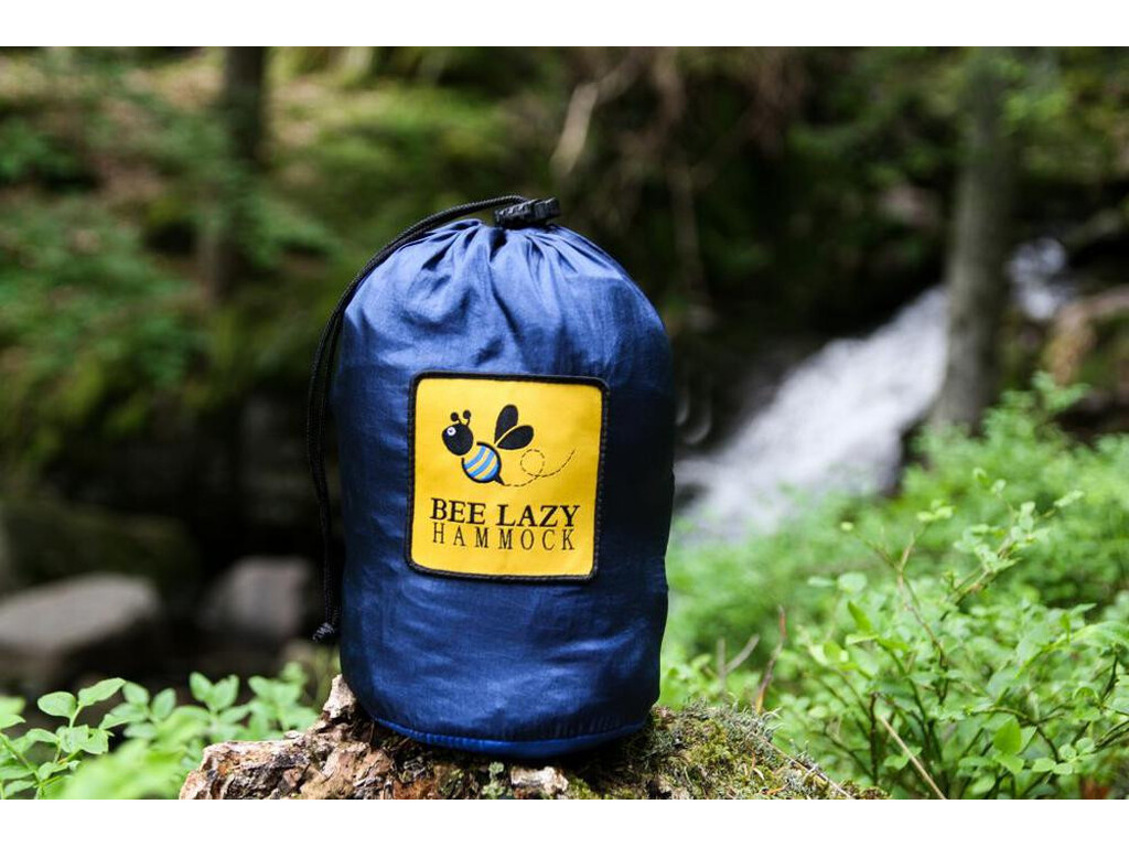 Hamac simple parachute Bee Lazy Blue Note