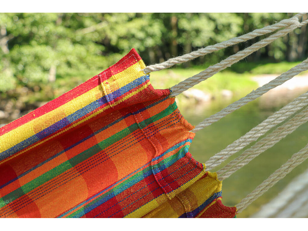 Hamac double rouge - Madras rouge Hamac double rouge - Madras rouge