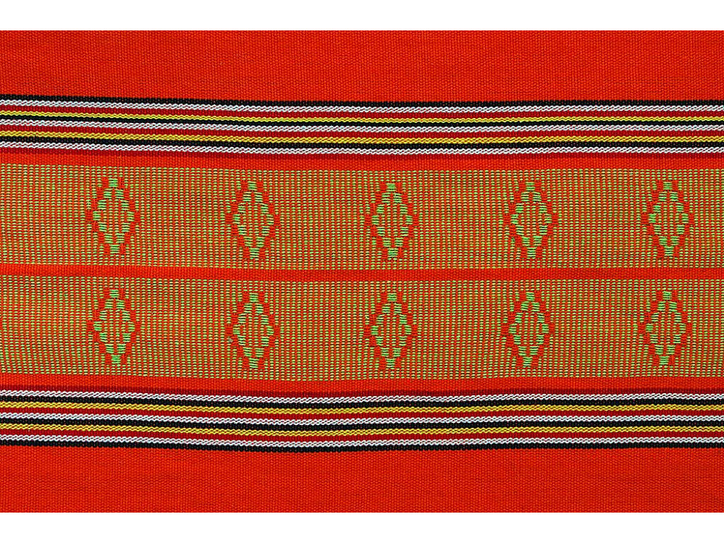 Hamac double en coton recyclé orange-Cali Naranja