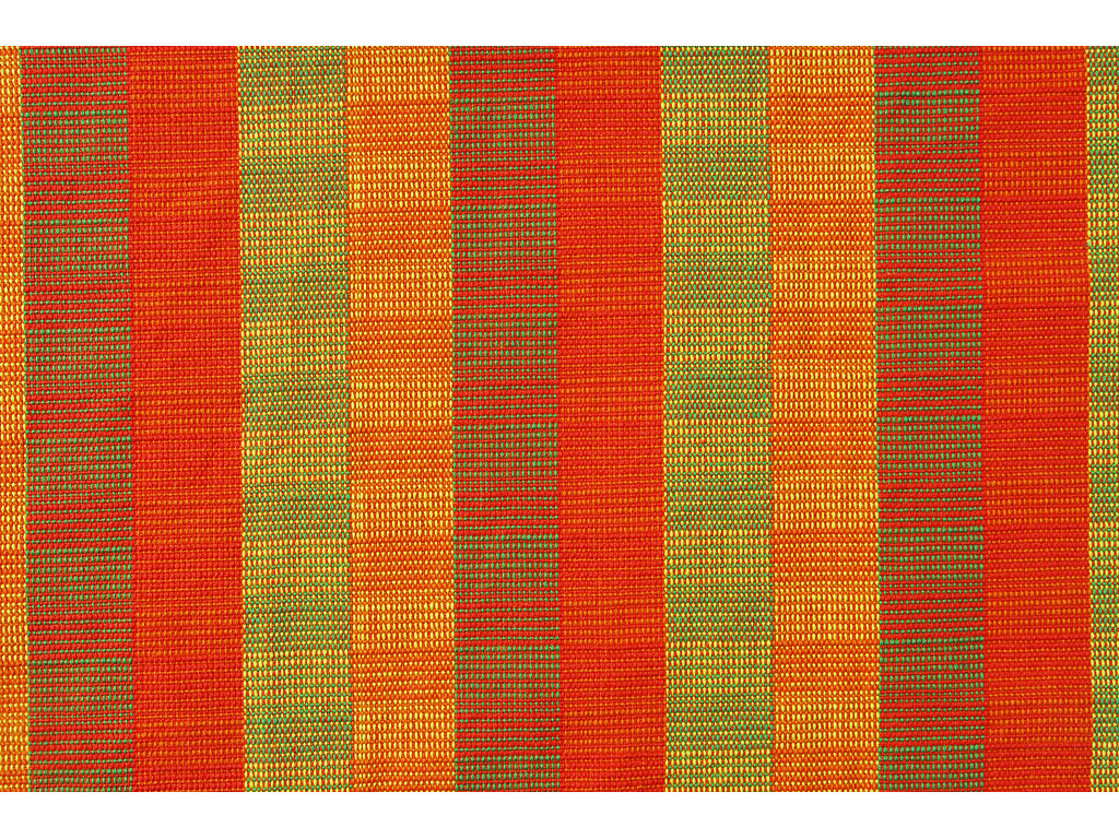 Hamac double de luxe orange en coton recyclé - Modèle Colombia orange