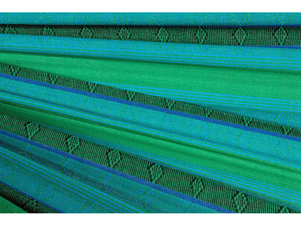 Hamac double en coton recyclé Vert - verde Aqua Hamac double en coton recyclé Vert - verde Aqua