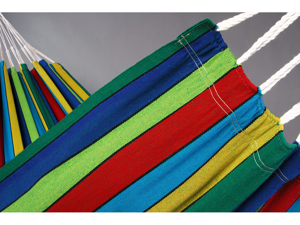 Hamac une personne de Colombie bleu - modèle Bogota Hamac une personne de Colombie bleu - modèle Bogota