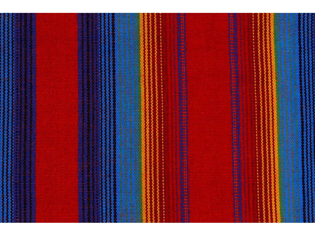 Hamac pour une personne coton recycle rouge - Modèle Saltillo