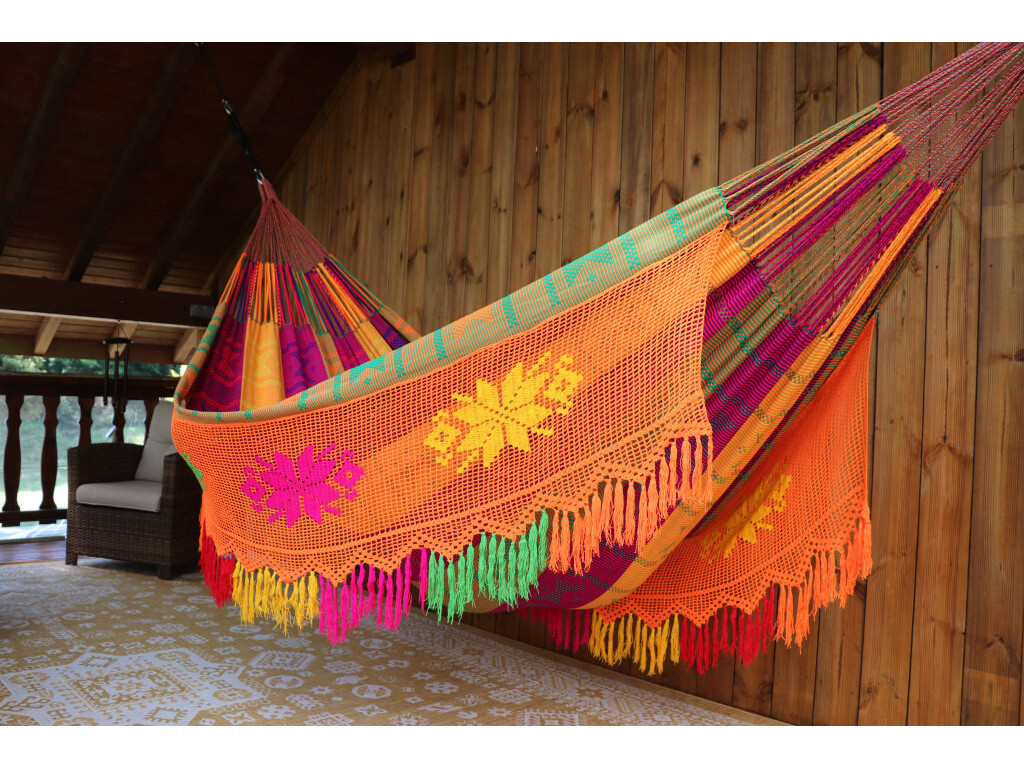 Hamac colombien tissé main Sofia