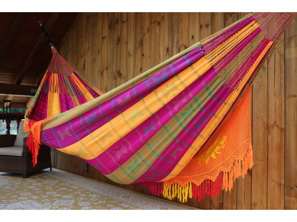 Hamac colombien tissé main Sofia