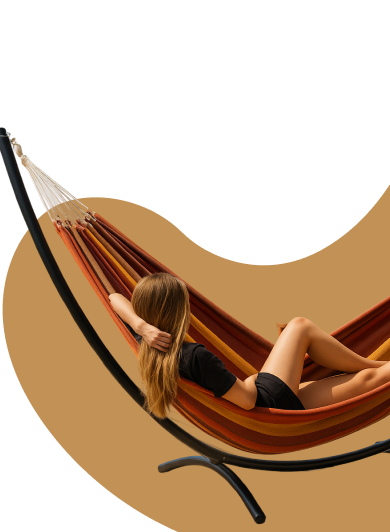 Hamac avec support