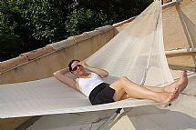 Hamac filet Maya du Mexique simple 1 place