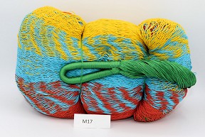 Hamac filet tissé main du Mexique matrimonial M17