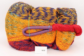  Hamac filet matrimonial Mexicain en coton M19, le luxe pour votre jardin