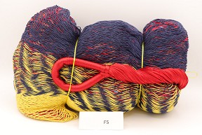 Hamac filet familial en fibre de coton F5 