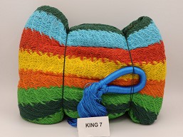 Hamac extra large Mexicain King size en filet de coton K7