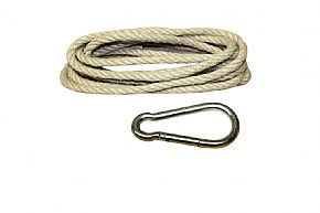 Kit corde pour Hamac Chaise avec mousqueton