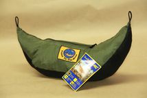Moustiquaire noire hamac parachute 360° Ticket to the Moon