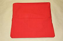 Housse de coussin pour hamac en coton Rouge