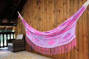 Hamac Chinchorro Wayuu Rose L 44