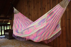 Hamac Chinchorro Wayuu Rose L 45