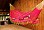 Hamac en toile : Hamac tissé main : Hamac Wayuu Chinchorro Rose 40