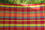 Hamac en toile : Hamac double : Hamac double en coton recyclé Madras rouge - Confort écologique pour deux 