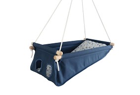 Zébul'hamac Navy en coton pour les tous petits