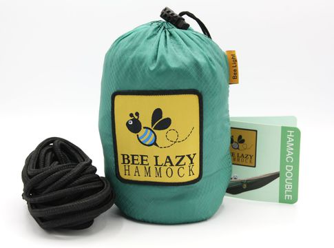 Hamac de Voyage : Hamac Bee Lazy  : Hamac simple Ultra léger Bee Light en soie de parachute 